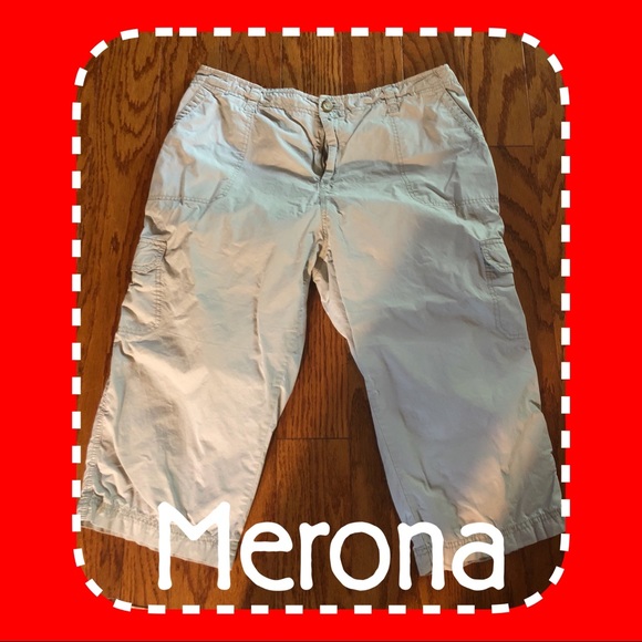 Merona Pants - DONATING SOON - Merona Cropped Cargo Pants